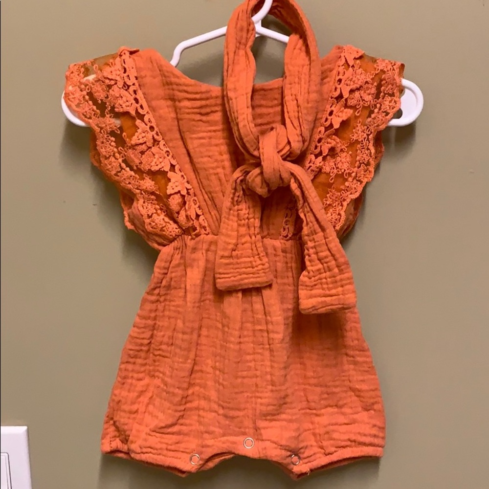 Coral romper
